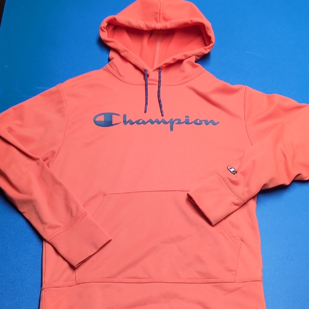 Champion Bright Coral Hoodie